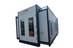 China Movable Spray Booth With Side Wall Expansion Container Paint Room For Car supplier