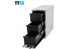 China Compact Metal 3 Drawer Tool Box High Security ODM / OEM Available supplier