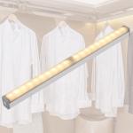 USB Rechargeable LED Cabinet Sensor Light 230lm 20s Light Off Delay for sale