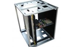 China Conductive PP 5 Side ESD Magazine Rack Shelving Gear Track Adjustable supplier