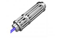 China High Powerful Burning Rechargeable 450nm Blue Laser Pointer with All Accessories Battery supplier