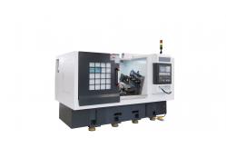 China High Precision Inclined Bed Dual Spindle Milling & Drilling Center supplier