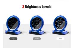 China LCD OBD2 Oil Pressure Gauge supplier