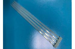 China Natural Nylon Cable Ties 6 Inch Length With 120 Centigrade Temperature Resistance supplier