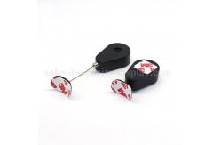 China Drip Shaped ABS Plastic Shell Anti Theft Pull Box Recoiler supplier