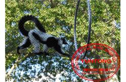 China Knotted Animal Enclosure Netting , Zoo Aviary Netting Corrosion Resistant supplier