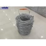 Electro Galvanized Double Strand BWG12x12 4 barbed concertina wire For Expressways for sale