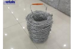 China Electro Galvanized Double Strand BWG12x12 4 barbed concertina wire For Expressways supplier