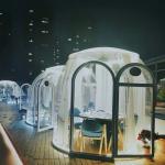 Durable Bubble Tent House Diameter 2.5m Luxury Bubble Tents For Leisure Facilities for sale