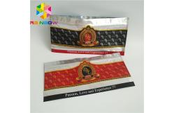 China Resealable k Plastic Pouches Packaging Clear Holographic Frosted Cigar Food Storage supplier