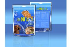 China PET / CPP Side - Seal Stand Up Zipper Sea Food Snack Bag Packaging supplier