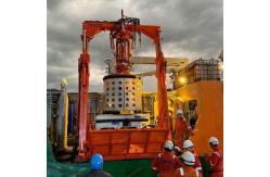 China OUCO 3.5 Tonne Retractable A Frame For Deep Sea Research supplier