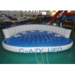 Crazy 5 Passenger Sea Wave Surfing Towable Sofa UFO Boat For Lake Game for sale