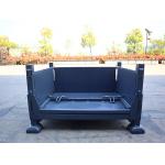 Customizable Fold Stack Move Pallet Cage With 1000-2000kg Load Bearing Steel Construction Padlock Locking for sale