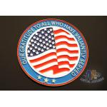 Zinc Alloy Material Factory Custom Metal Challenge Coins Collectable Coins Synthetic Enamel for sale