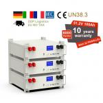 48V 5kWh 100Ah LiFePO4 Pack Battery Stacked Lithium Ion Energy Storage Battery for sale