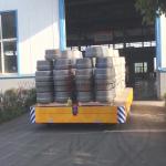 Battery Powered DC Motor 10 tons Stainless Steel Materials Electric Die Transfer Cart for sale