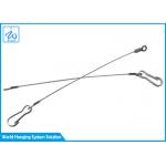 Cable Steel Wire Rope Sling Chokers With Eyelets For Suspension Plafond for sale