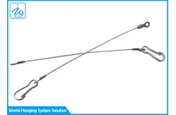 China Cable Steel Wire Rope Sling Chokers With Eyelets For Suspension Plafond supplier