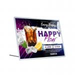 Aluminum Frame A1 A2 A3 A4 A5 Snap Ultra Thin Advertising Metal Lighting Led Light Box for sale