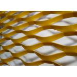 Powder Coated Aluminium Expanded Metal Mesh 1*2m For Building Cladding Facade for sale