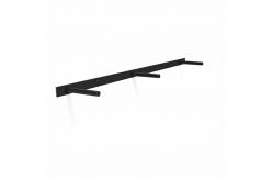 China Stainless Steel Hidden Metal Floating Wall Mounted Shelf Brackets for Durability supplier