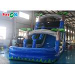 Inflatable Water Slide Park Interesting Waterproof Commercial Inflatable Slide Coconut Tree Theme
