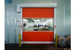 China IP55 24VDC Control Fast PVC Roller Shutter Doors supplier