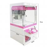 Game Center Mini Claw Machine with Metal Acrylic Plastic Material Sale for sale