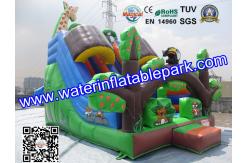 China Custom Animal Inflatable Slide / Inflatable Dry Slide with Fire Resistant supplier