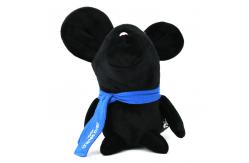 China Black Plush Mouse Toys cotton mickey mouse soft toy For Children supplier