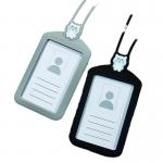 Professional Silicon Card Holder with Lanyard Neck Strap BPA Free for sale