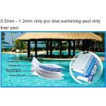 Rectangle Waterproof 1.2mm Pvc Swimming Pool Liner for sale