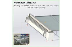 China STEC Automatic zebra Windproof Roller Blinds Fabric Blind Curtain Cutting Machine with Measuring Back Stop supplier