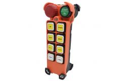 China 12 Volt 500m Industrial Crane Remote Control 8 Single Speed Buttons supplier