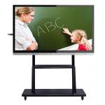 High Brightness Touch Screen Interactive Whiteboard 3840*2160 UHD Resolution