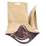 China Moisture Resistant Kraft Window Bag with Customizable Printing and High Tensile Strength for Food Packaging manufacturer