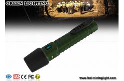 China 10W CREE explosion proof flashlight impact resistance 3m lighting time 22 hours supplier