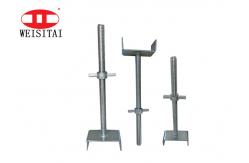 China Adjustable Formwork Galvanized U Head Jack Base supplier