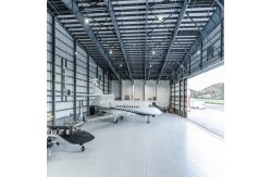 China Fast Constructed Prefab Steel Structure Building For Aircraft Hangar Warehouse supplier