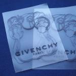 Transparent Mahattan Fold TPU Custom Printed Fabric Labels for sale