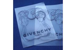 China Transparent Mahattan Fold TPU Custom Printed Fabric Labels supplier