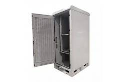 China 42U Outdoor Electric Weatherproof Data Cabinet With Cooling IP55 IP65 supplier