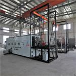 Rock Wool Insulation Thermal Oil Boiler Heating Asphalt Melting Equipment With Automatic Spring Door for sale