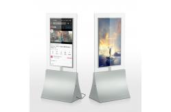 China 0.8cm Clear Double Sides 65 LCD Digital Signage 178° Viewing Angle supplier