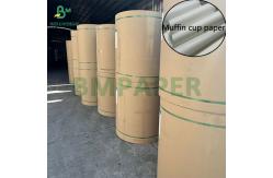 China 380mm Reel 30Gram Greaseproof Muffin Cup Paper To Parchment Paper Cups supplier