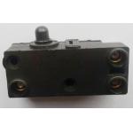 Micro Electric Power Switch , Black Round Cap Push Button Power Switch AC