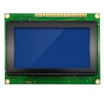 20 Pin Monochrome Graphic LCD Display MPU STN Negative COB 128X64 Matrix LCM
