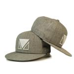 Flat Bill Custom 6 Panel Snapback Embroidered Snap Back Cap Bsci for sale