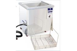 China 38L fuel injector Industrial Ultrasonic Cleaner , ultrasonic instrument cleaner with drainage supplier